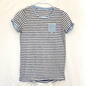 Cherokee Striped Modern T-Shirt